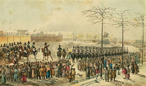 Le Soulèvement de Decembriste ; Un Cri Pour la Liberté et une Constitution dans l'Empire Russe de 1825